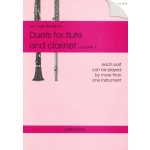 Image links to product page for Duets for Flute and Clarinet Volume 1